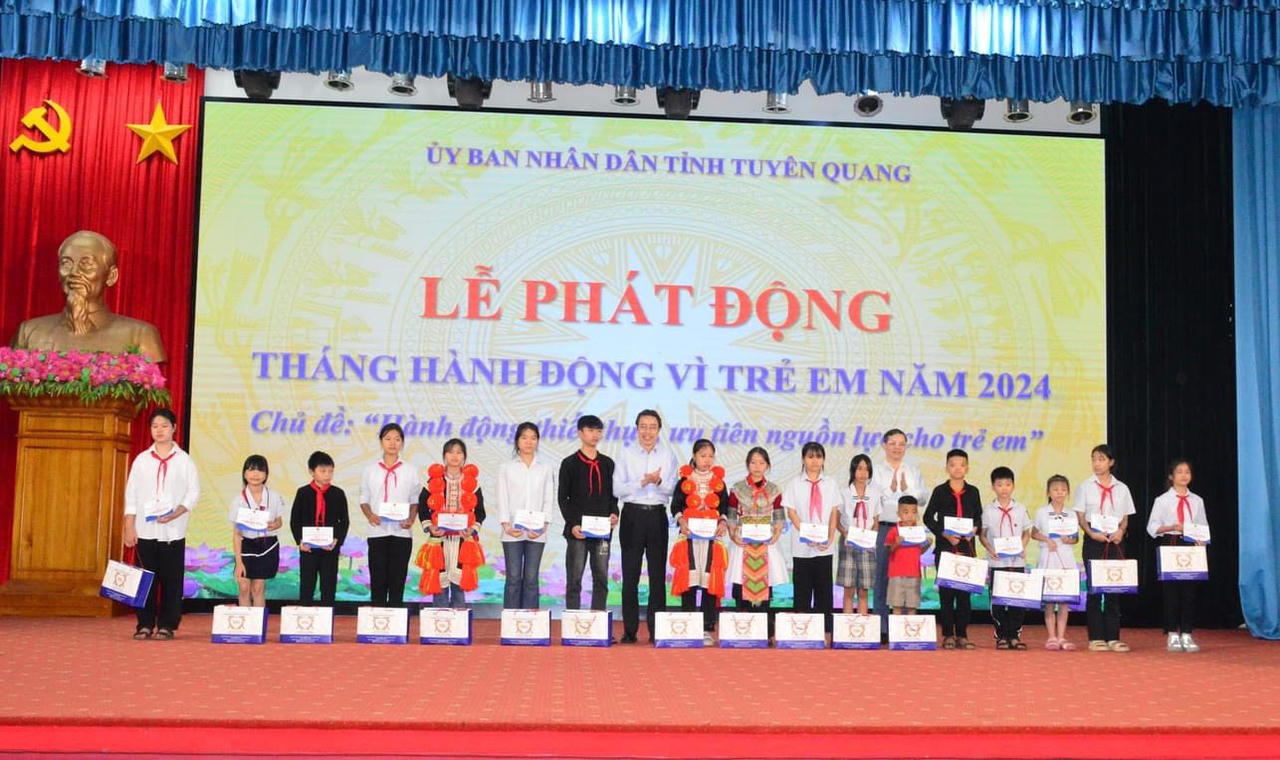 Phát động Tháng hành động vì trẻ em năm 2024