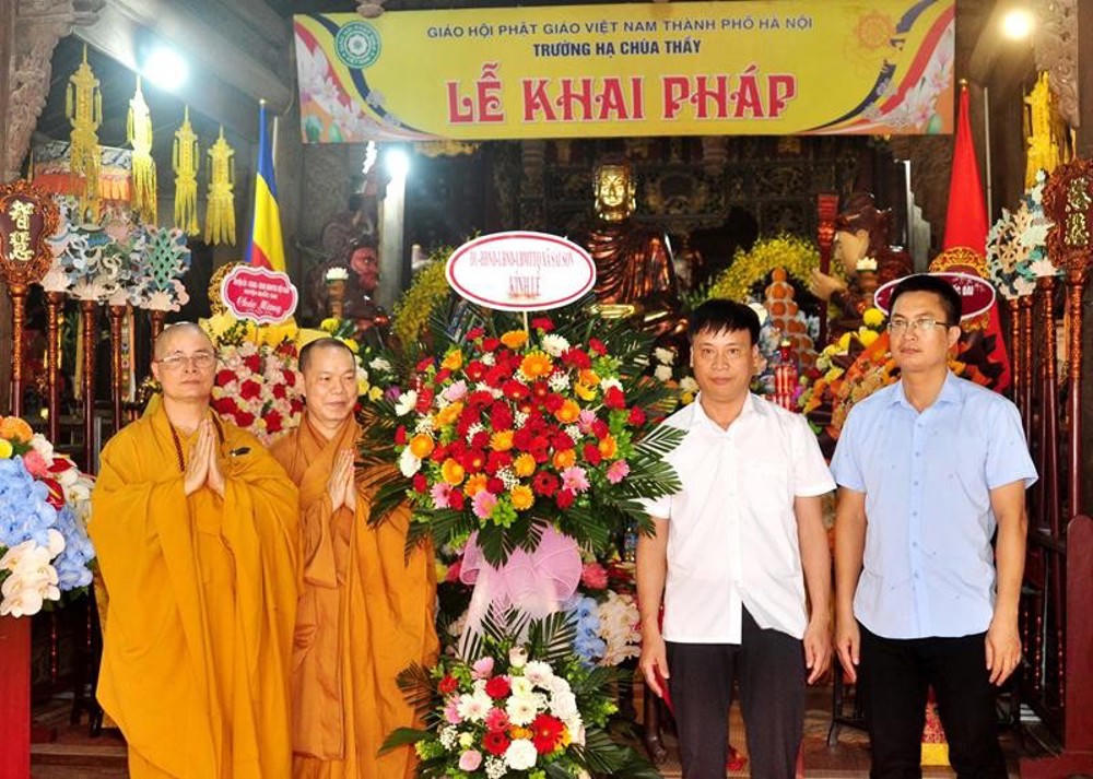 Hạ trường Chùa Thầy trang nghiêm lễ khai pháp khóa An cư kiết hạ Phật lịch 2568, Dương lịch 2024