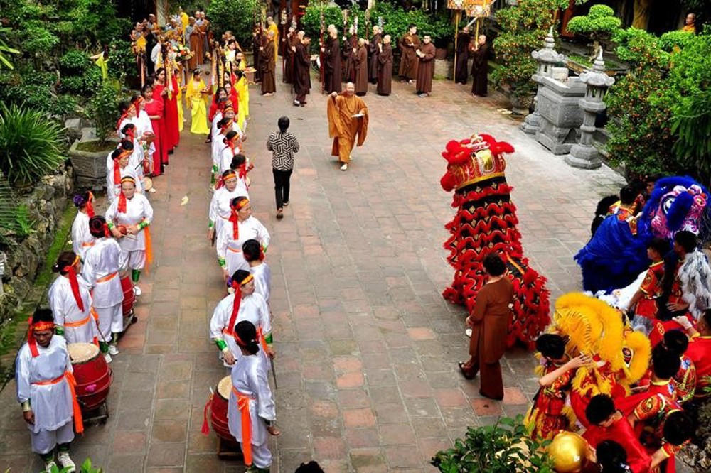 Hạ trường Chùa Thầy trang nghiêm lễ khai pháp khóa An cư kiết hạ Phật lịch 2568, Dương lịch 2024