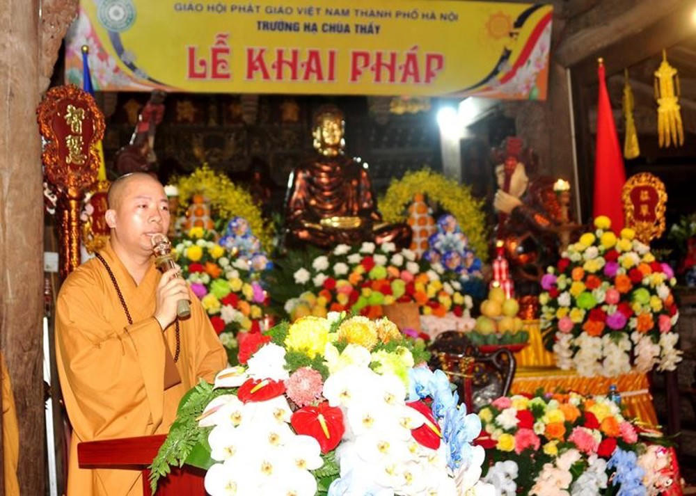 Hạ trường Chùa Thầy trang nghiêm lễ khai pháp khóa An cư kiết hạ Phật lịch 2568, Dương lịch 2024