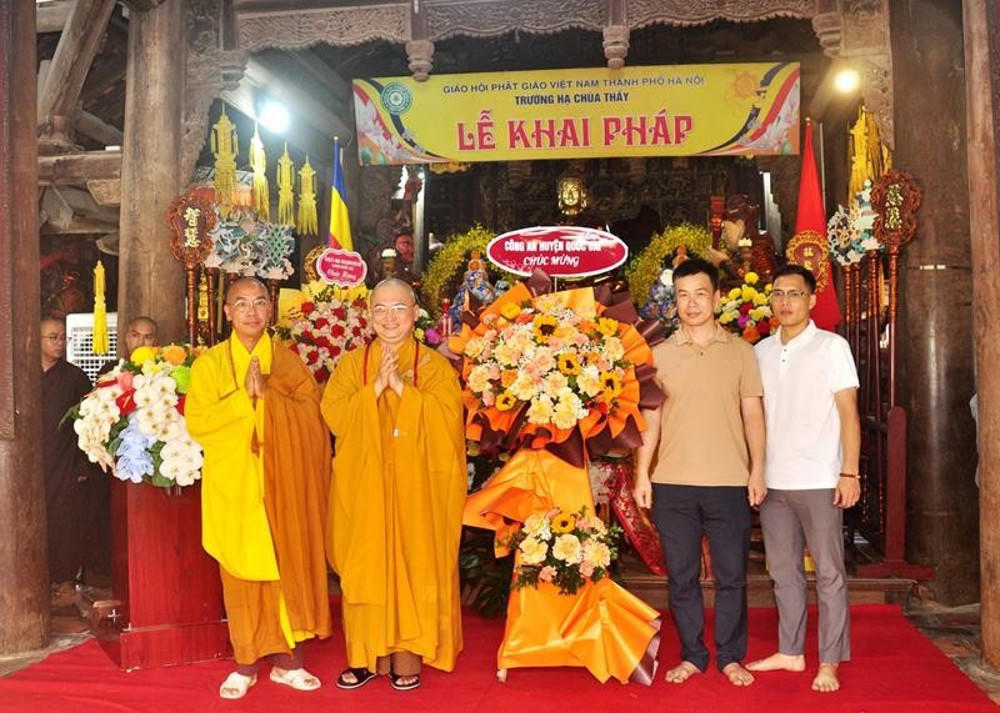 Hạ trường Chùa Thầy trang nghiêm lễ khai pháp khóa An cư kiết hạ Phật lịch 2568, Dương lịch 2024