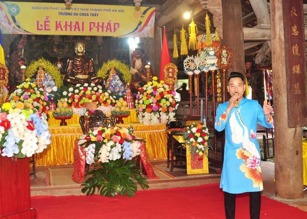 Hạ trường Chùa Thầy trang nghiêm lễ khai pháp khóa An cư kiết hạ Phật lịch 2568, Dương lịch 2024