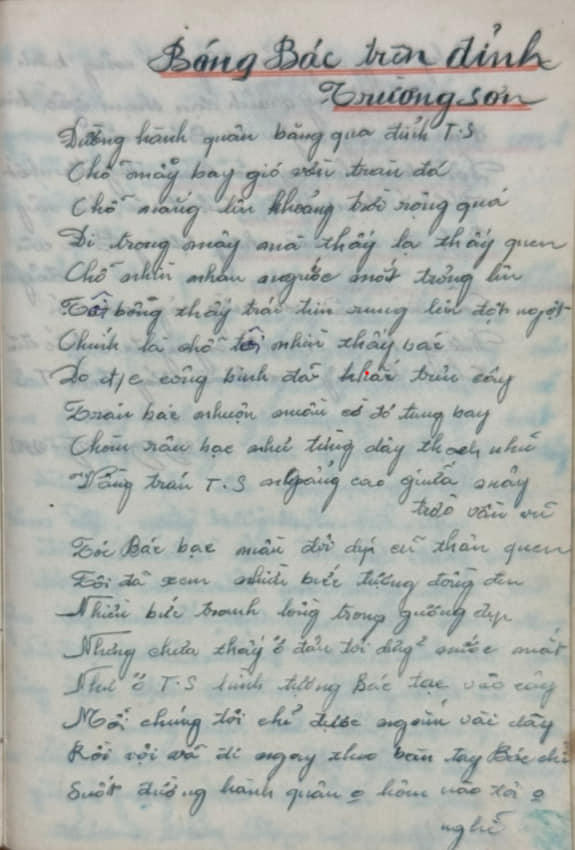 Câu chuyện cảm động về một cựu nữ chiến sĩ Trường Sơn