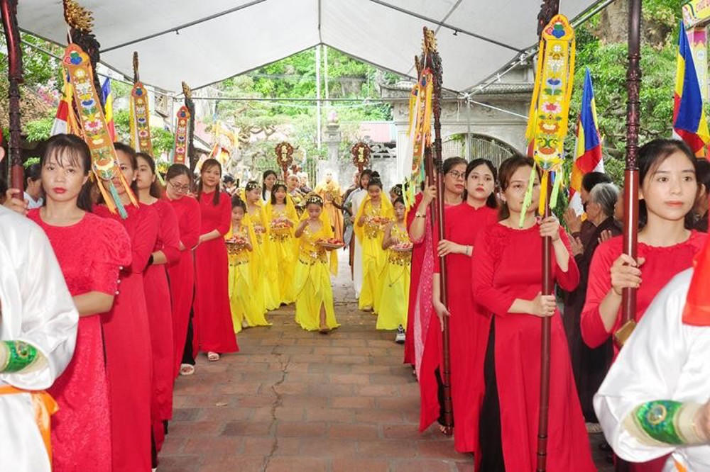 Hạ trường Chùa Thầy trang nghiêm lễ khai pháp khóa An cư kiết hạ Phật lịch 2568, Dương lịch 2024