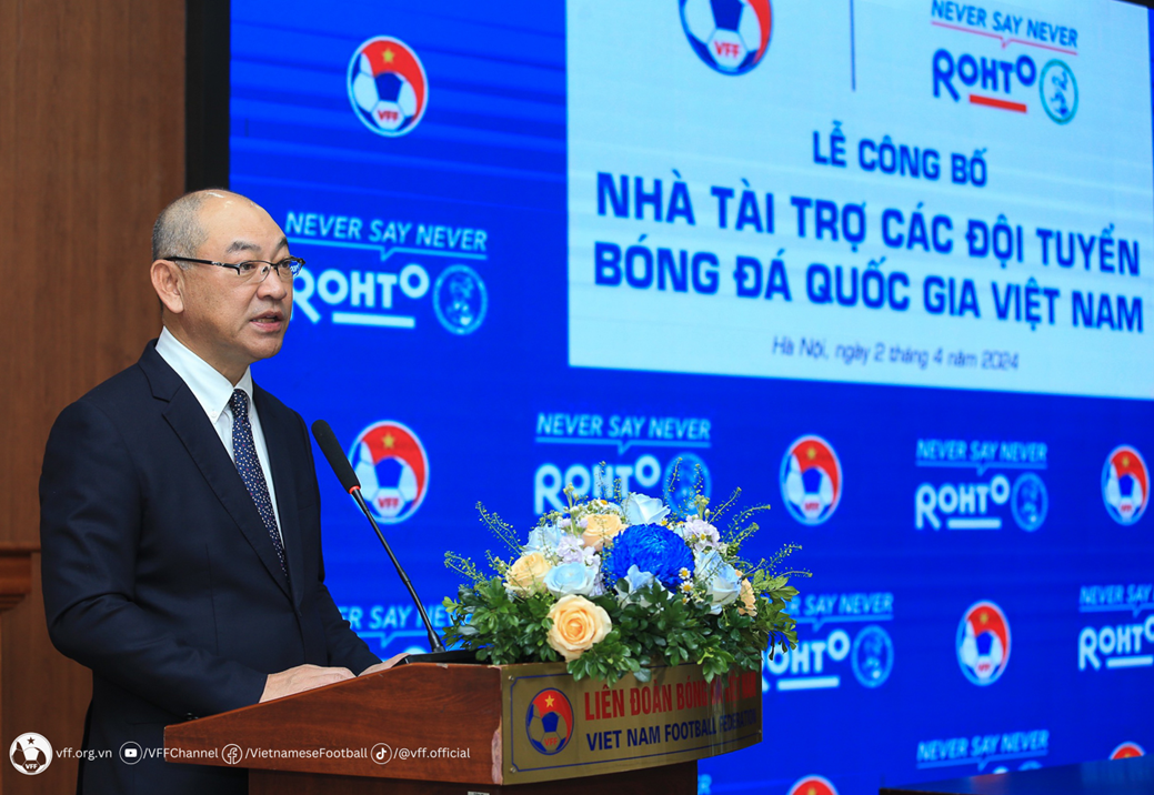 Rohto-Mentholatum chính thức là Nhà tài trợ các ĐTQG Việt Nam giai đoạn 2024 – 2027
