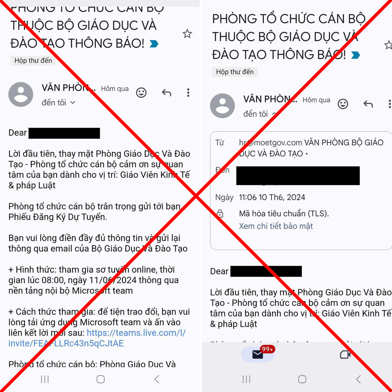 Cảnh báo 'bẫy' lừa tiền mới