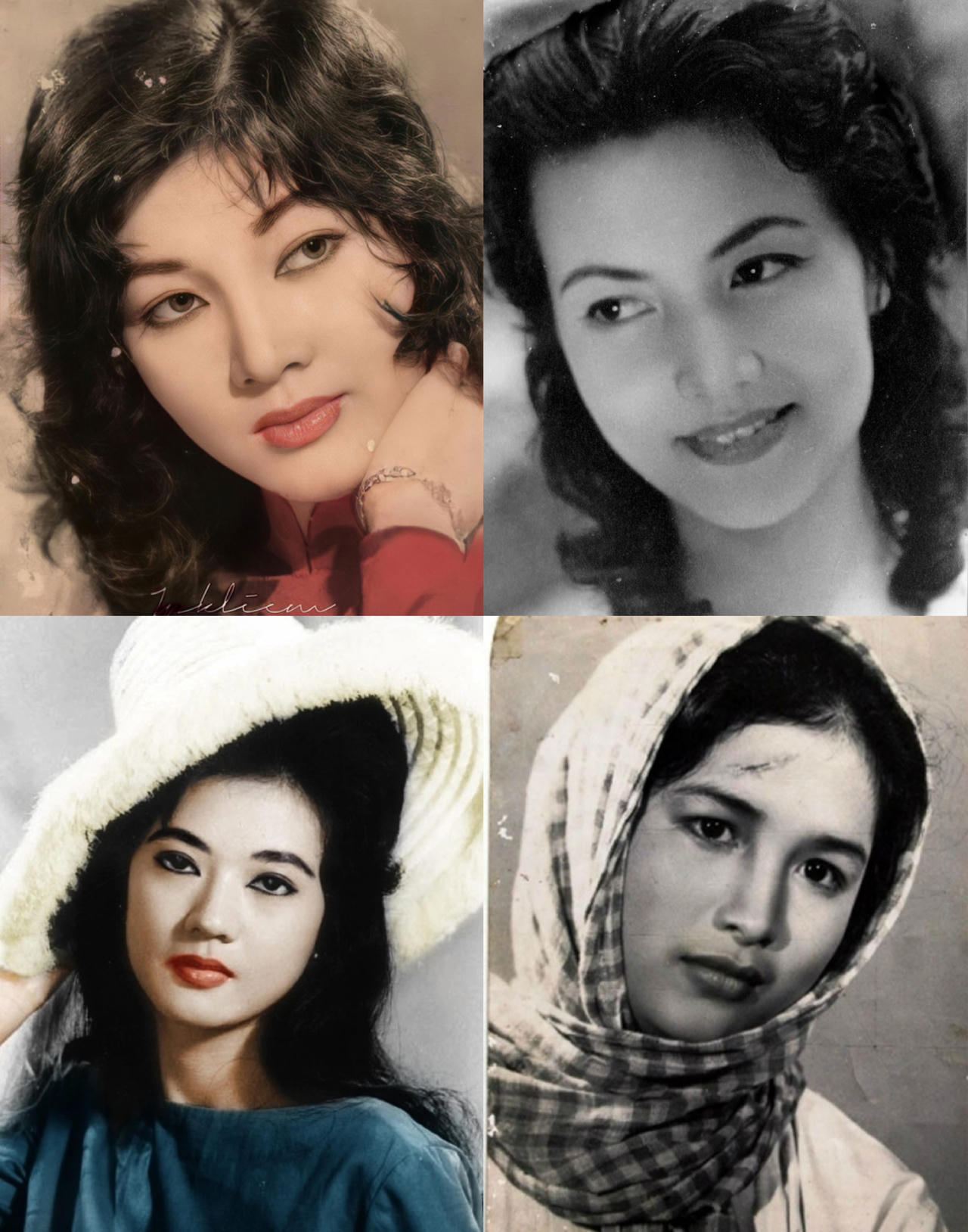 “Tứ đại mỹ nhân” màn ảnh Việt thời xưa