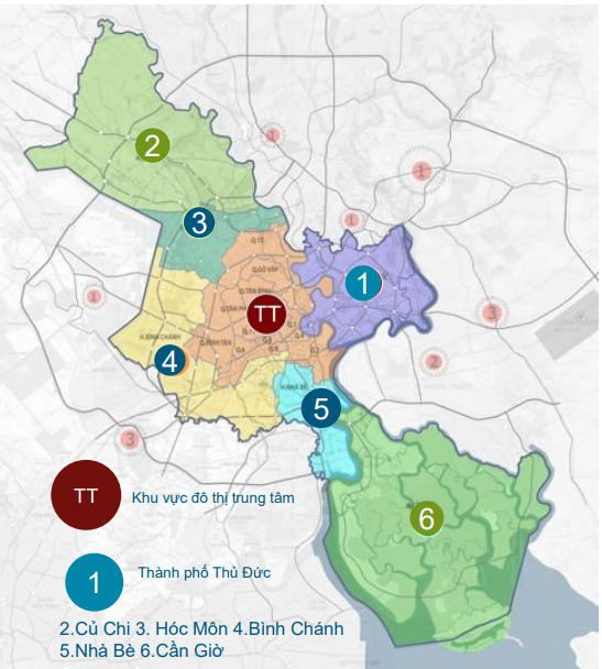 Thông qua phương án quy hoạch đô thị TP Hồ Chí Minh đến 2030