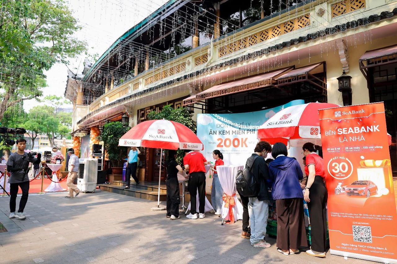 Kem Thủy Tạ ra mắt 2 vị kem mới tại Lễ hội 2024