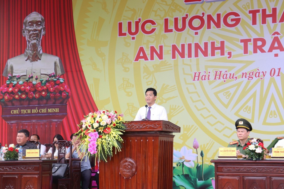 Các địa phương đồng loạt ra mắt lực lượng tham gia bảo vệ ANTT ở cơ sở