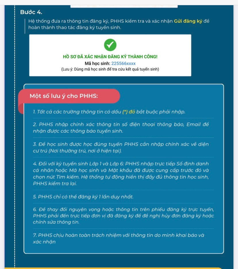 Ngày mai, 7/7, bắt đầu đăng ký tuyển sinh trực tuyến lớp 6 ở Hà Nội