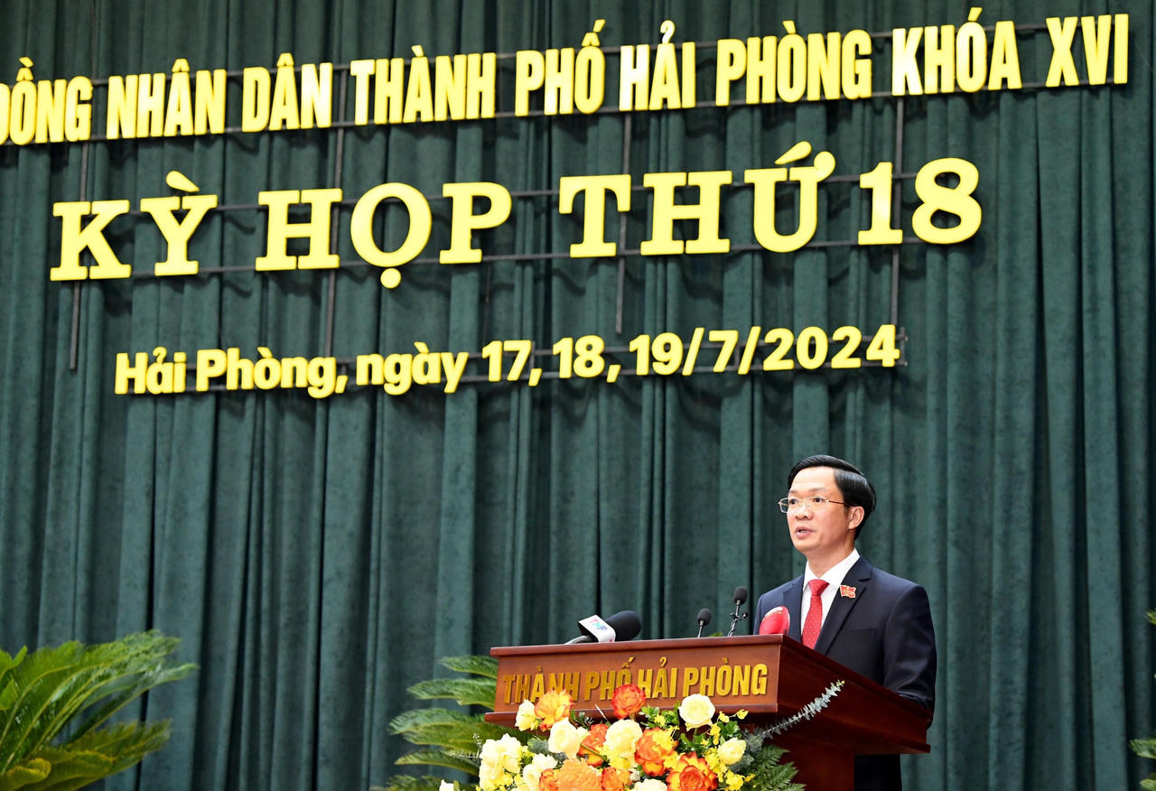 Chủ tịch Quốc hội dự khai mạc kỳ họp thứ 18 HĐND TP Hải Phòng