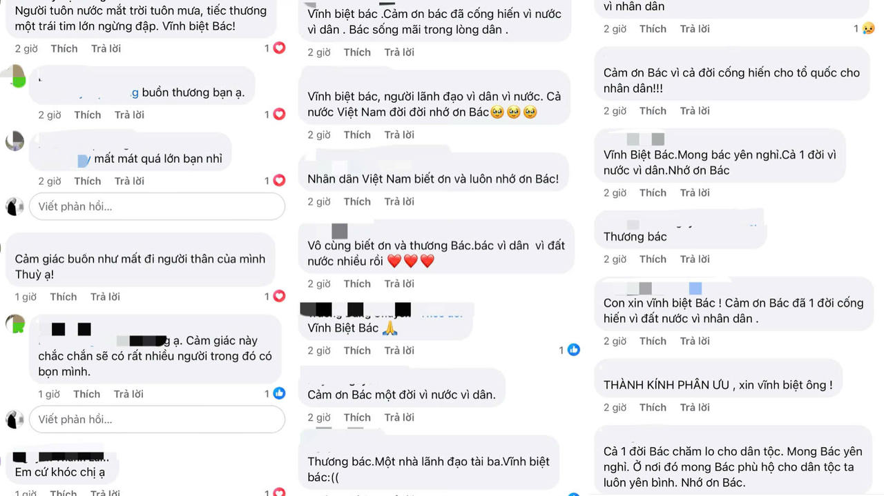 Bàng hoàng, tiếc thương Người lãnh đạo cách mạng kiên trung Nguyễn Phú Trọng