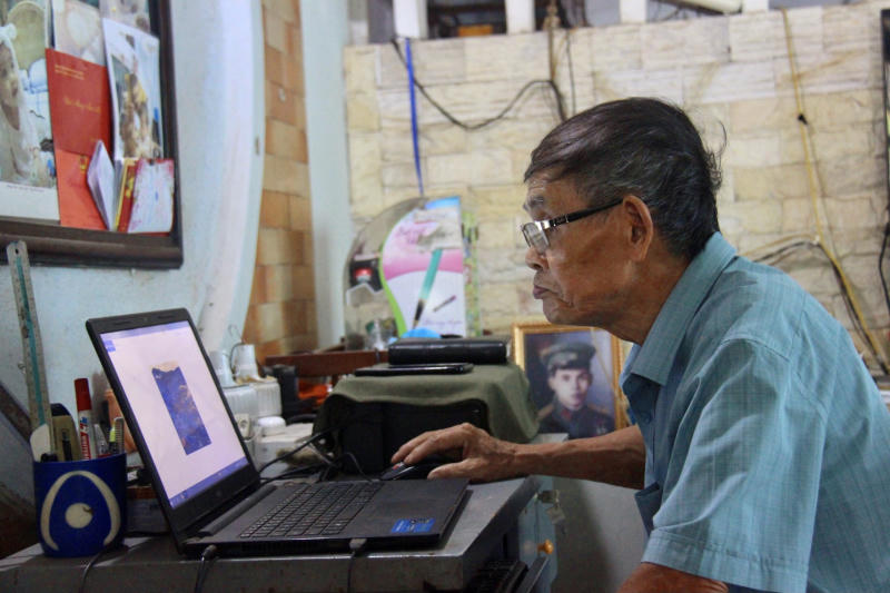 Thầm lặng những hành trình tìm kiếm mộ liệt sĩ thời số hóa