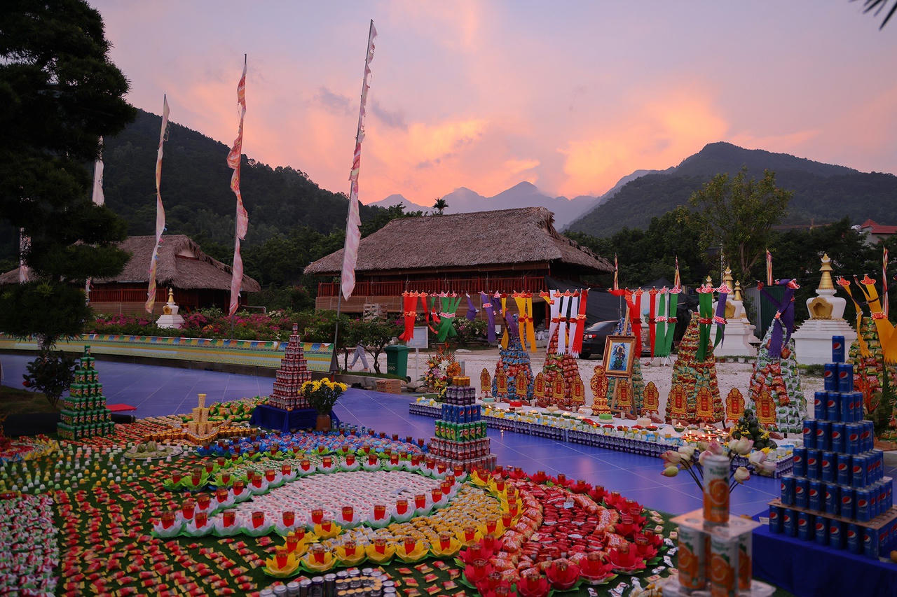 Dự Lễ Vu Lan ở Bảo tháp Tây Thiên nhắc nhớ sâu sắc về Tứ Trọng Ân