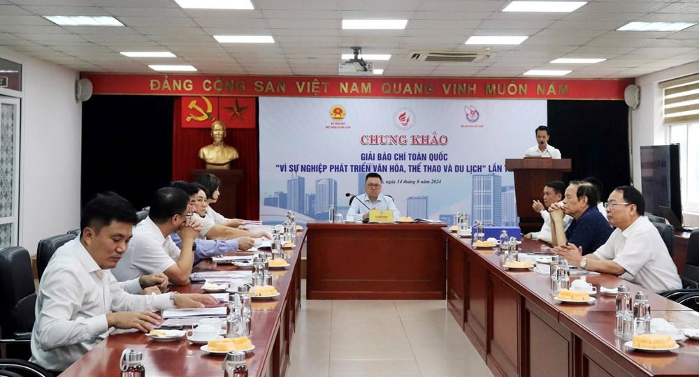 Chung khảo Giải Báo chí toàn quốc 'Vì sự nghiệp phát triển Văn hóa, Thể thao và Du lịch' lần thứ Hai: 119 tác phẩm xuất sắc vào vòng chung khảo