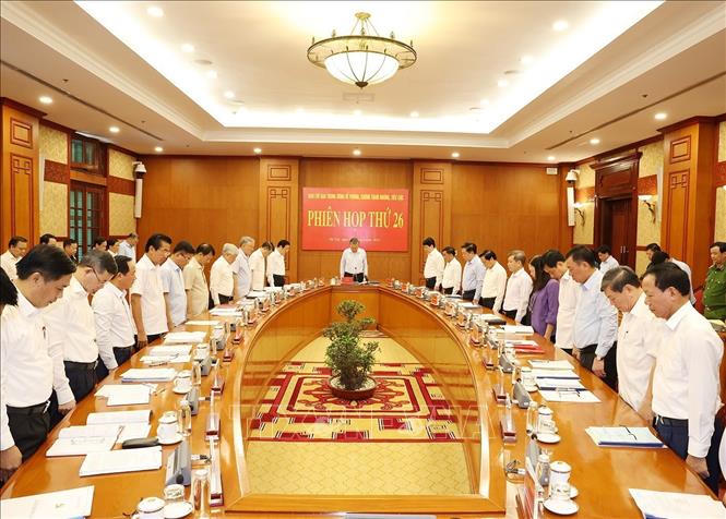 Tổng Bí thư, Chủ tịch nước chủ trì Phiên họp thứ 26 BCĐ Trung ương về phòng, chống tham nhũng, tiêu cực