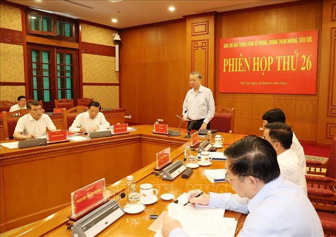 Tổng Bí thư, Chủ tịch nước Tô Lâm: Phòng, chống tham nhũng, tiêu cực phải phục vụ phát triển kinh tế - xã hội