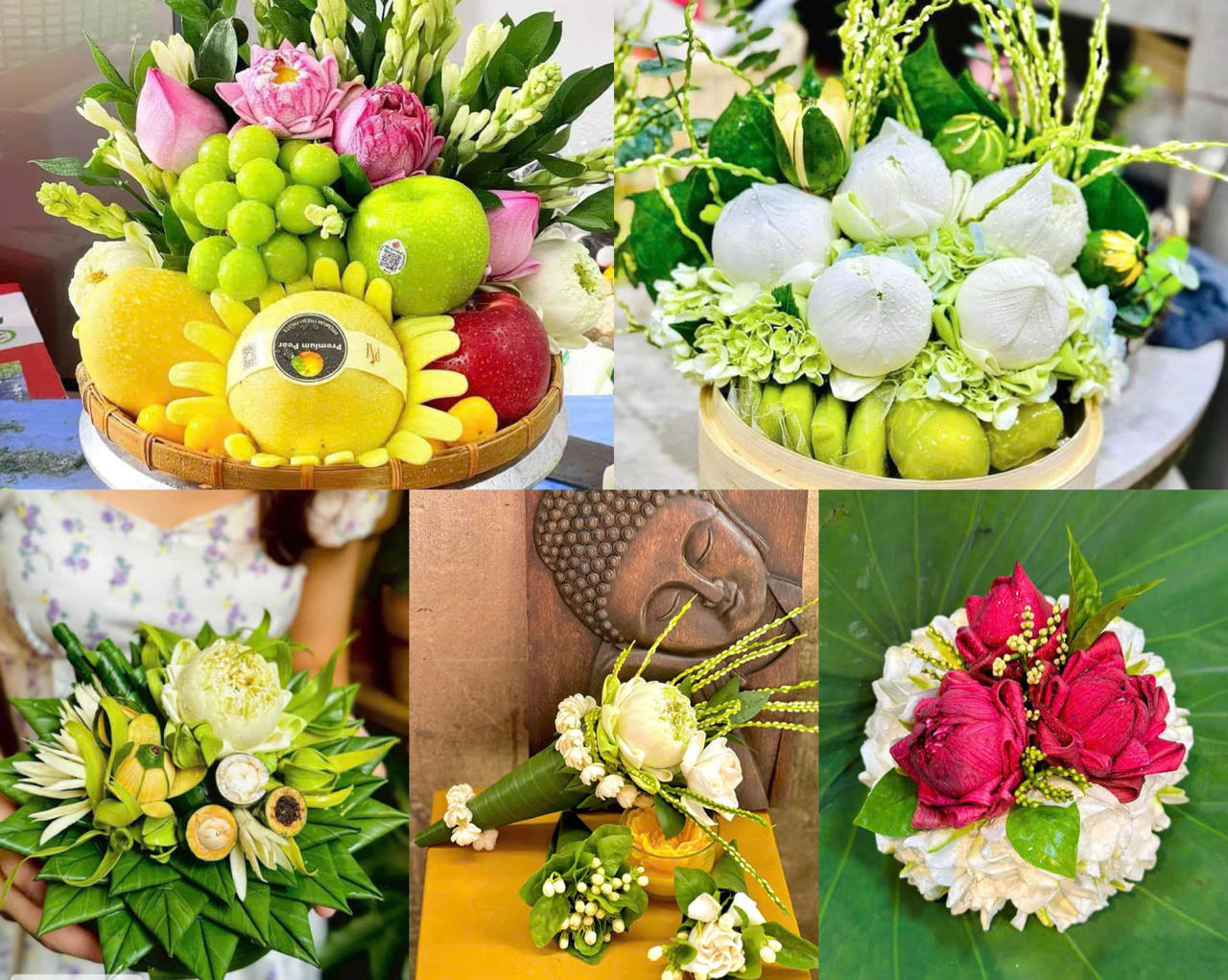 Sôi động thị trường đồ cúng Rằm tháng 7 trên 'chợ mạng'