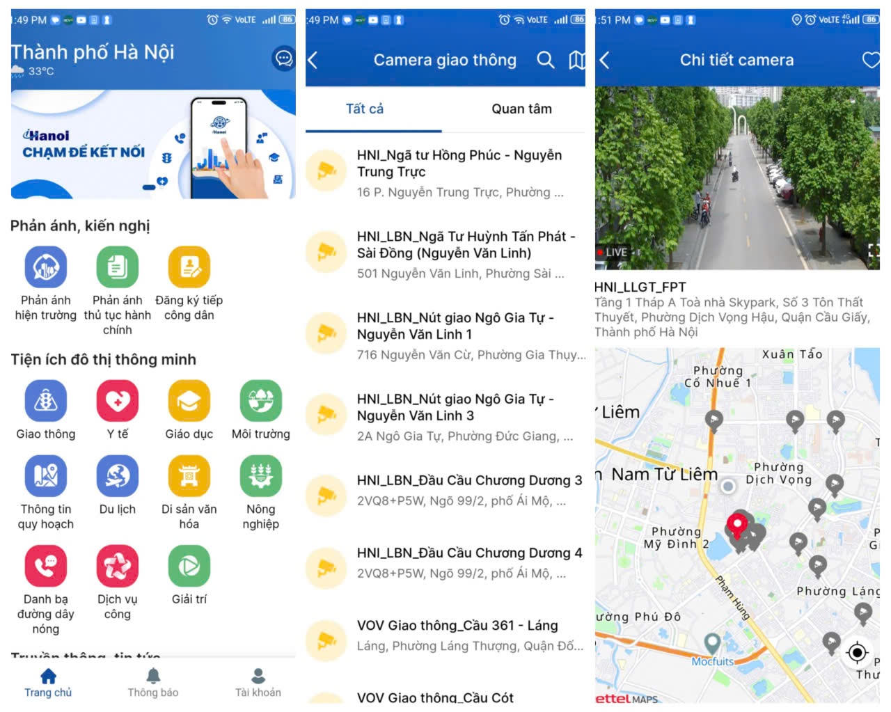 Giảm ùn tắc giao thông bằng ứng dụng số