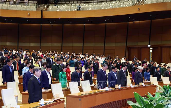 Khai mạc Kỳ họp bất thường lần thứ 8, Quốc hội khoá XV