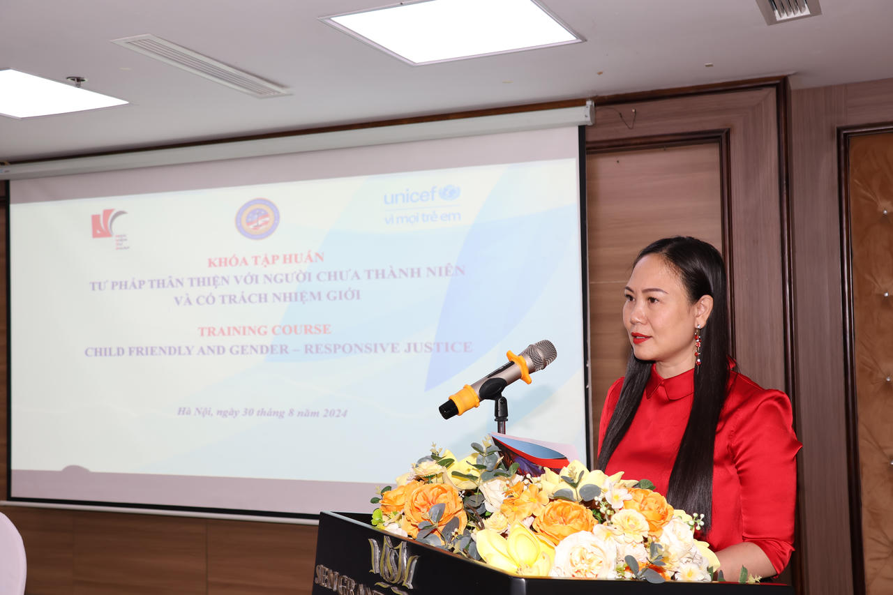 Trẻ em là xương sống trong hệ thống tư pháp thân thiện với người chưa thành niên và có trách nhiệm giới