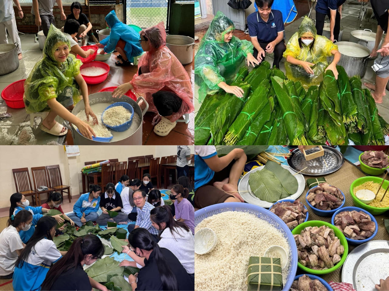 Những chiếc bánh chưng 'nghĩa tình' Hà Nội gửi đồng bào vùng lũ