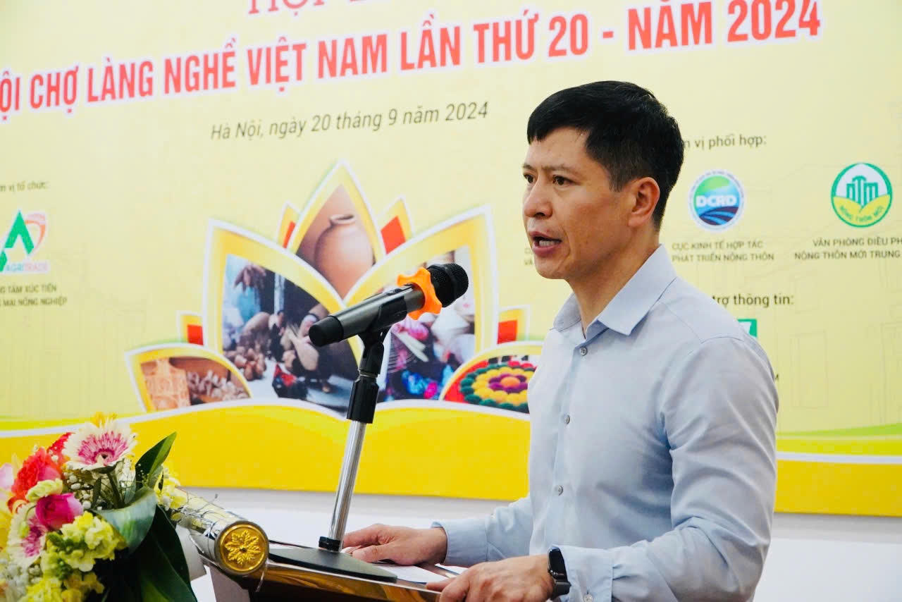 Hàng trăm sản phẩm nông sản Việt 'hội tụ' tại Hội chợ Làng nghề lần thứ 20