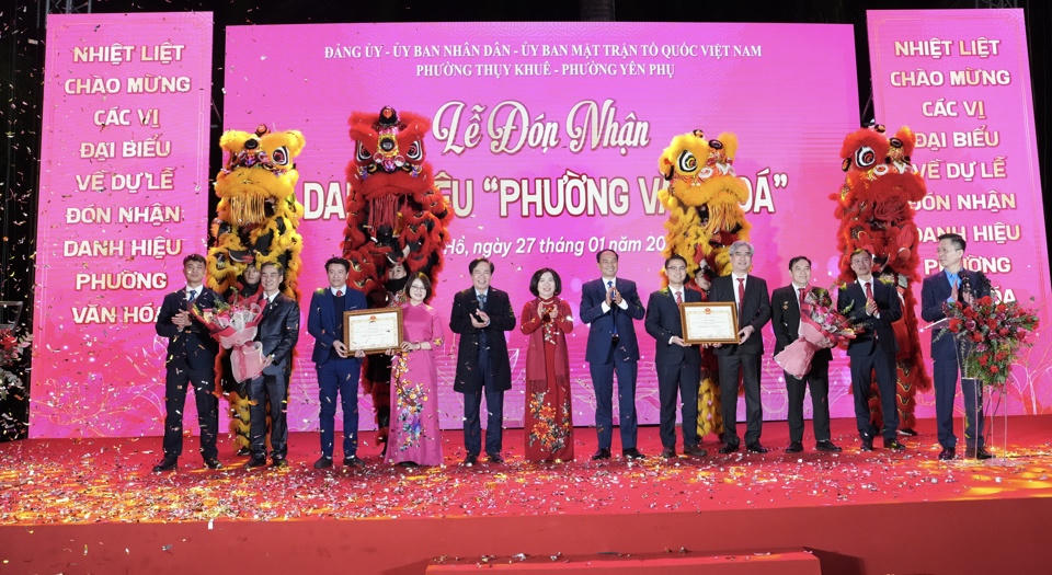 Tây Hồ trong nỗ lực giữ gìn và phát triển văn hóa