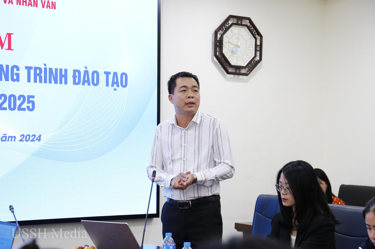 Nâng cao chất lượng chương trình đào tạo là hoạt động thường xuyên, bền vững tại VNU-USSH