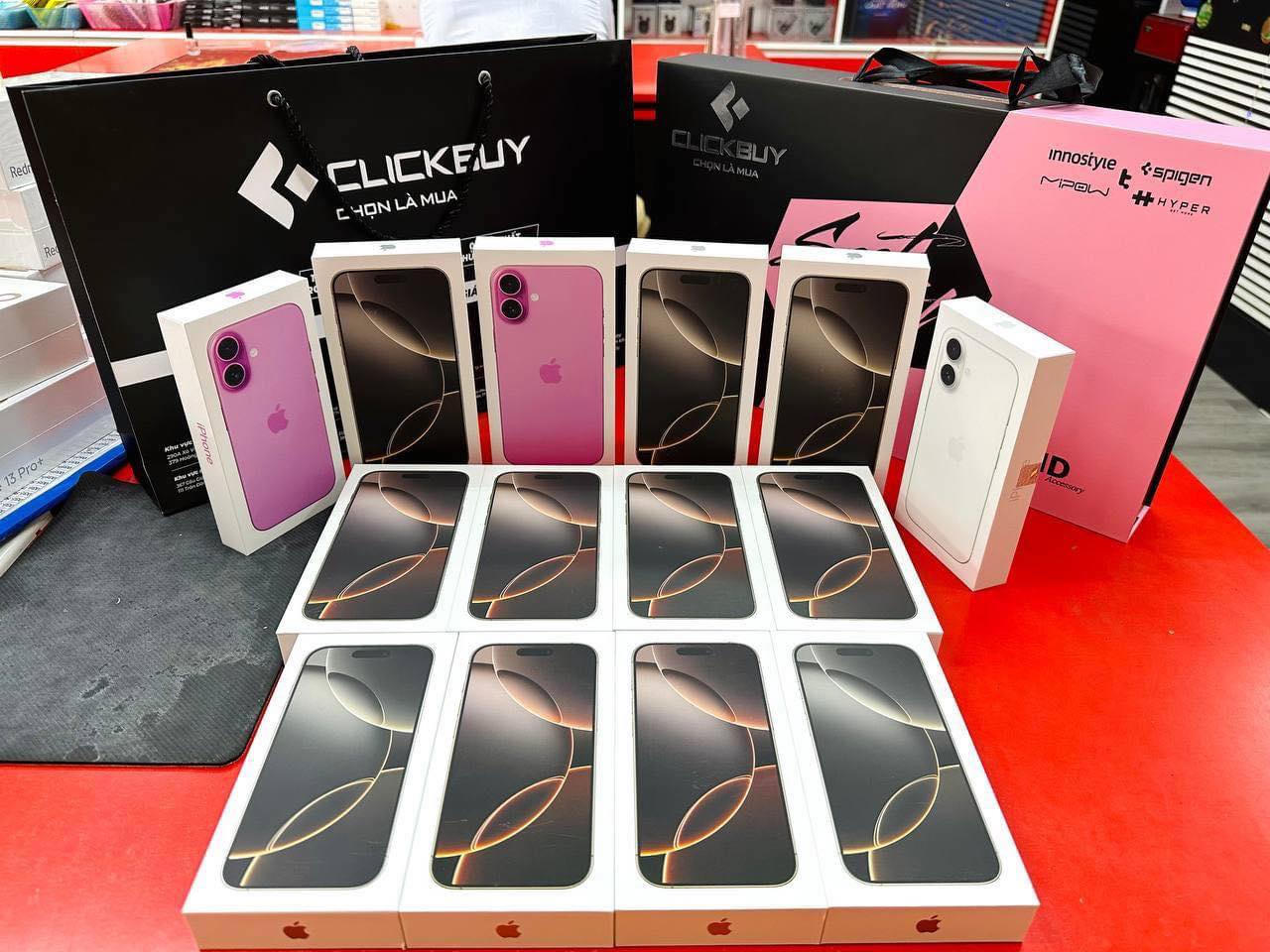 Clickbuy - Lựa chọn uy tín cho khách hàng khi mua iPhone 16