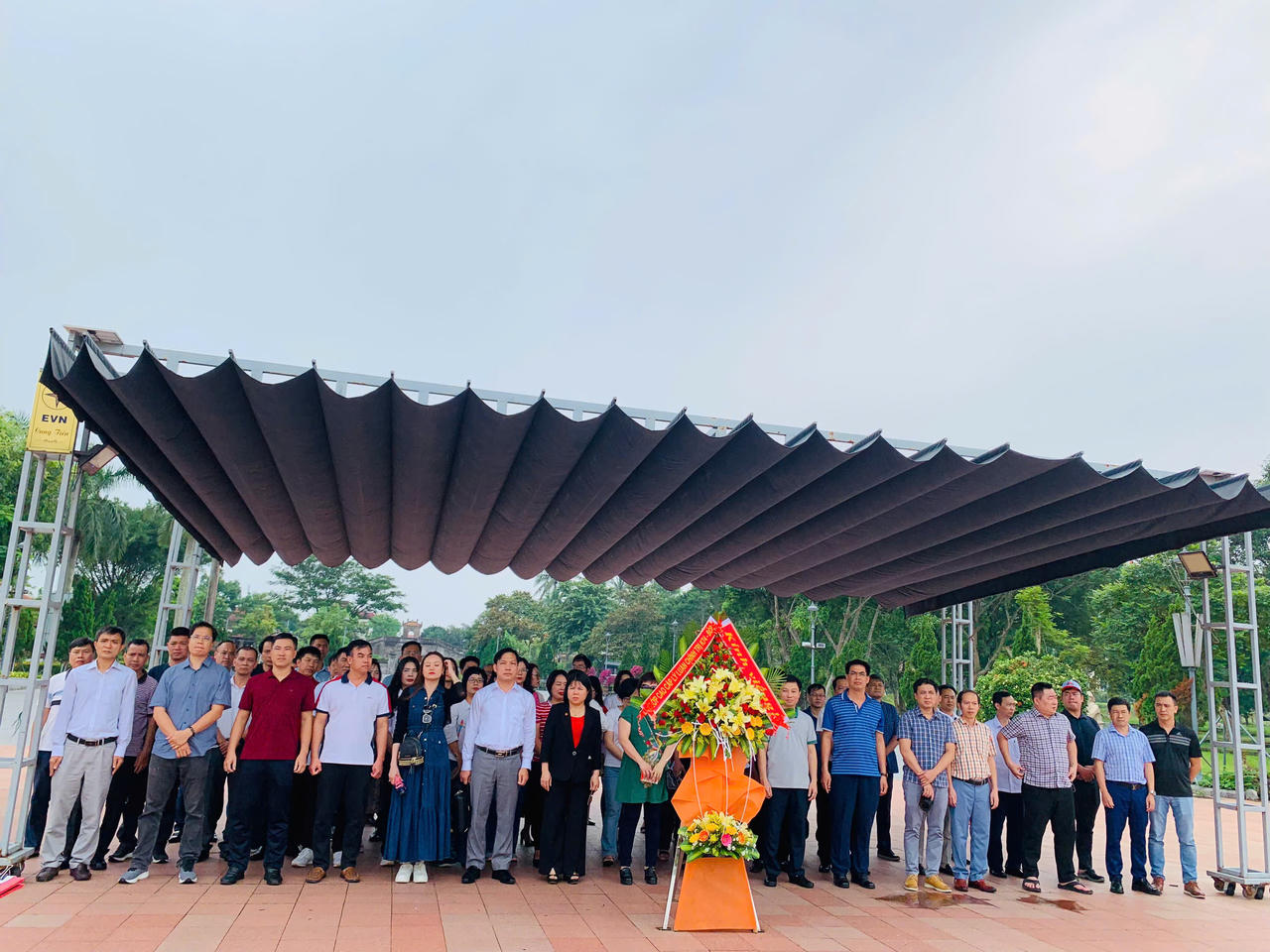 Học viên lớp Cao cấp lý luận chính trị K74.B08 nghiên cứu thực tế tại tỉnh Quảng Trị