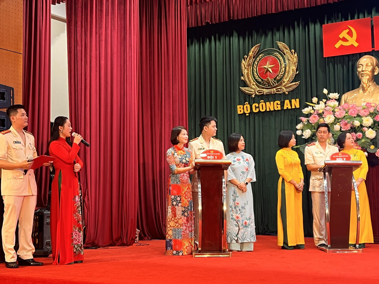 Cán bộ, chiến sĩ công an hào hứng thi tìm hiểu, sáng kiến về phòng chống tác hại thuốc lá