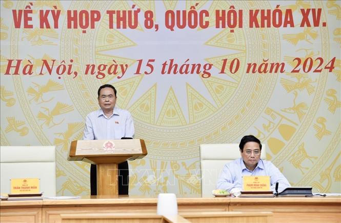 Thủ tướng và Chủ tịch Quốc hội đồng chủ trì Hội nghị chuẩn bị Kỳ họp thứ 8