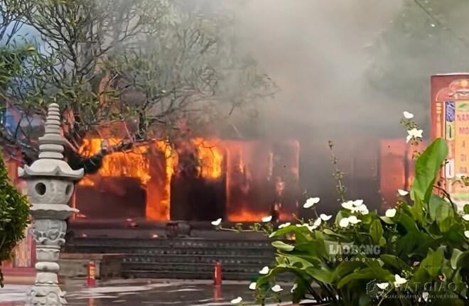 Chùa Phổ Quang vừa bị cháy ở Phú Thọ có kiến trúc độc đáo như thế nào?