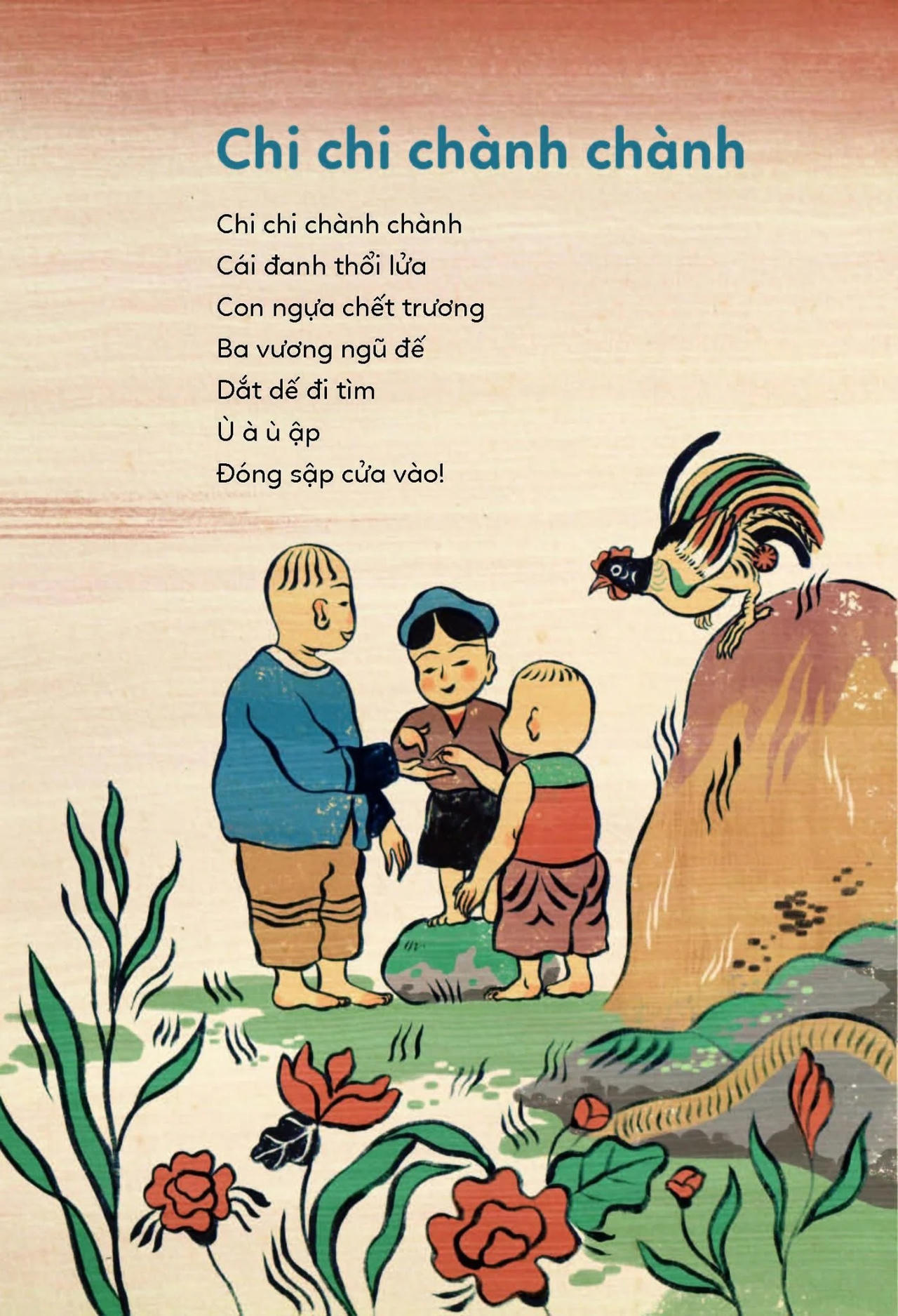 Đồng dao - Đi tìm di sản tuổi thơ xưa trong thời hiện đại