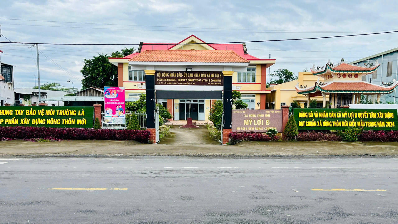 Huyện Cái Bè (Tiền Giang): Xã Mỹ Lợi B về đích nông thôn mới kiểu mẫu đúng hẹn