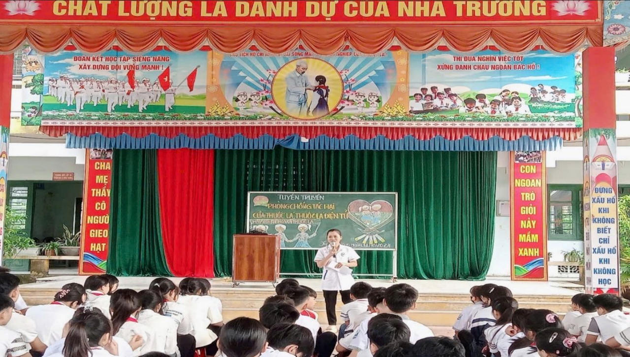 Ngăn ngừa thuốc lá mới xâm nhập học đường