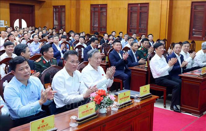 Tổng Bí thư Tô Lâm tiếp xúc cử tri Hưng Yên sau Kỳ họp thứ 8, Quốc hội khóa XV