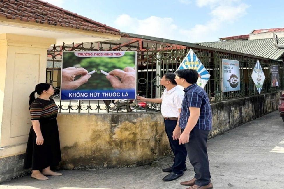 Sáng kiến nâng cao nhận thức và hành động phòng, chống tác hại của thuốc lá tại Ninh Bình
