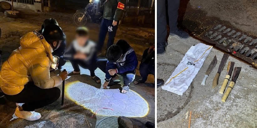 Nhức nhối tình trạng 'quái xế tuổi teen' mang hung khí đi đánh nhau trong đêm ở Hà Nội