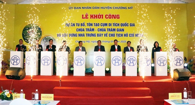 Hà Nội chi hơn 260 tỷ đồng tu bổ cụm di tích chùa Trầm - chùa Trăm Gian
