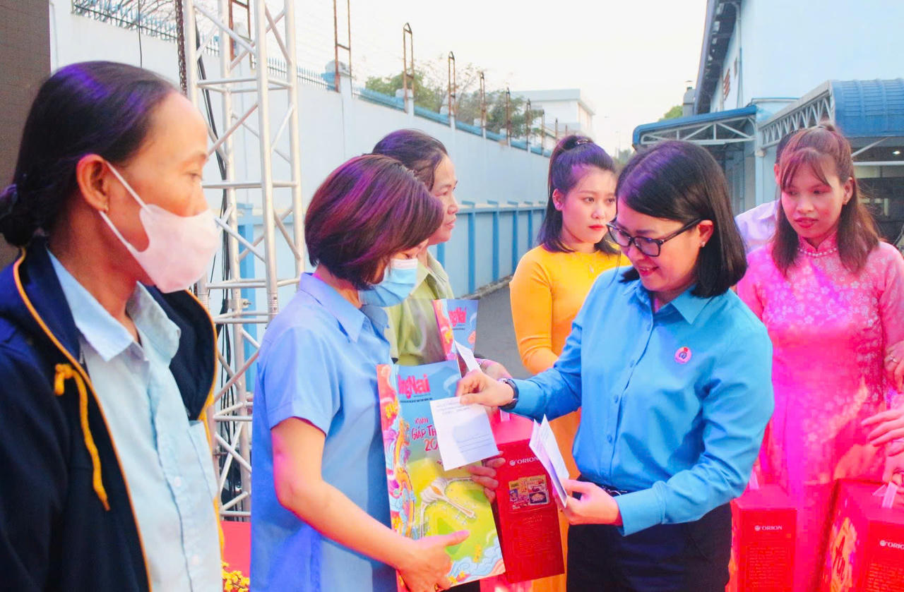 Liên đoàn Lao động tỉnh Đồng Nai: Nhiều hoạt động thiết thực chăm lo Tết cho người lao động