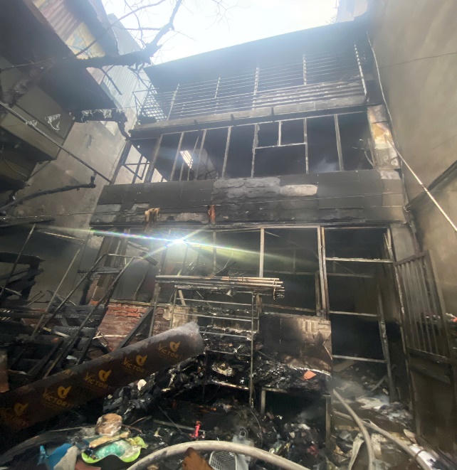 Lại cháy nhà ở Hà Nội, 1 người tử vong