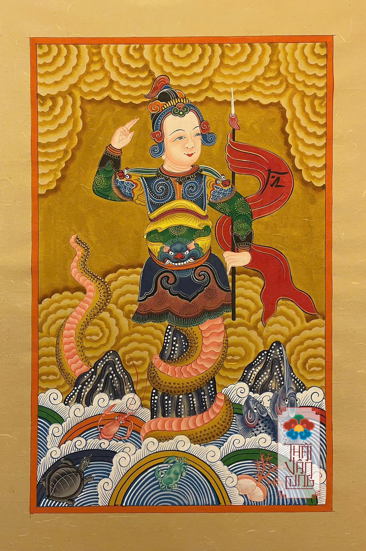 Người trẻ làm mới tranh rắn dân gian: Đến hiện đại từ truyền thống