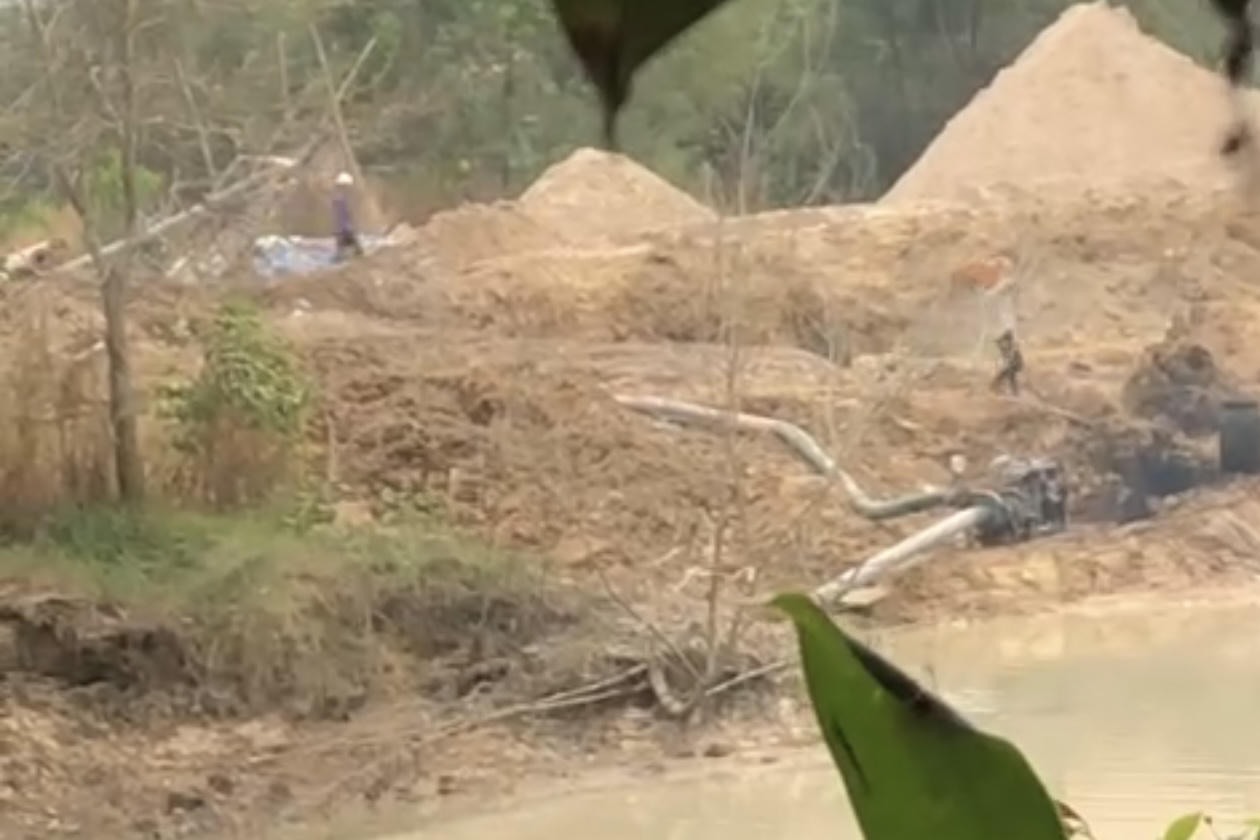 Dấu hiệu vi phạm khai khoáng tại suối Nhum (Bà Rịa - Vũng Tàu): UBND phường Hắc Dịch đã chuyển hồ sơ đến Công an TX Phú Mỹ