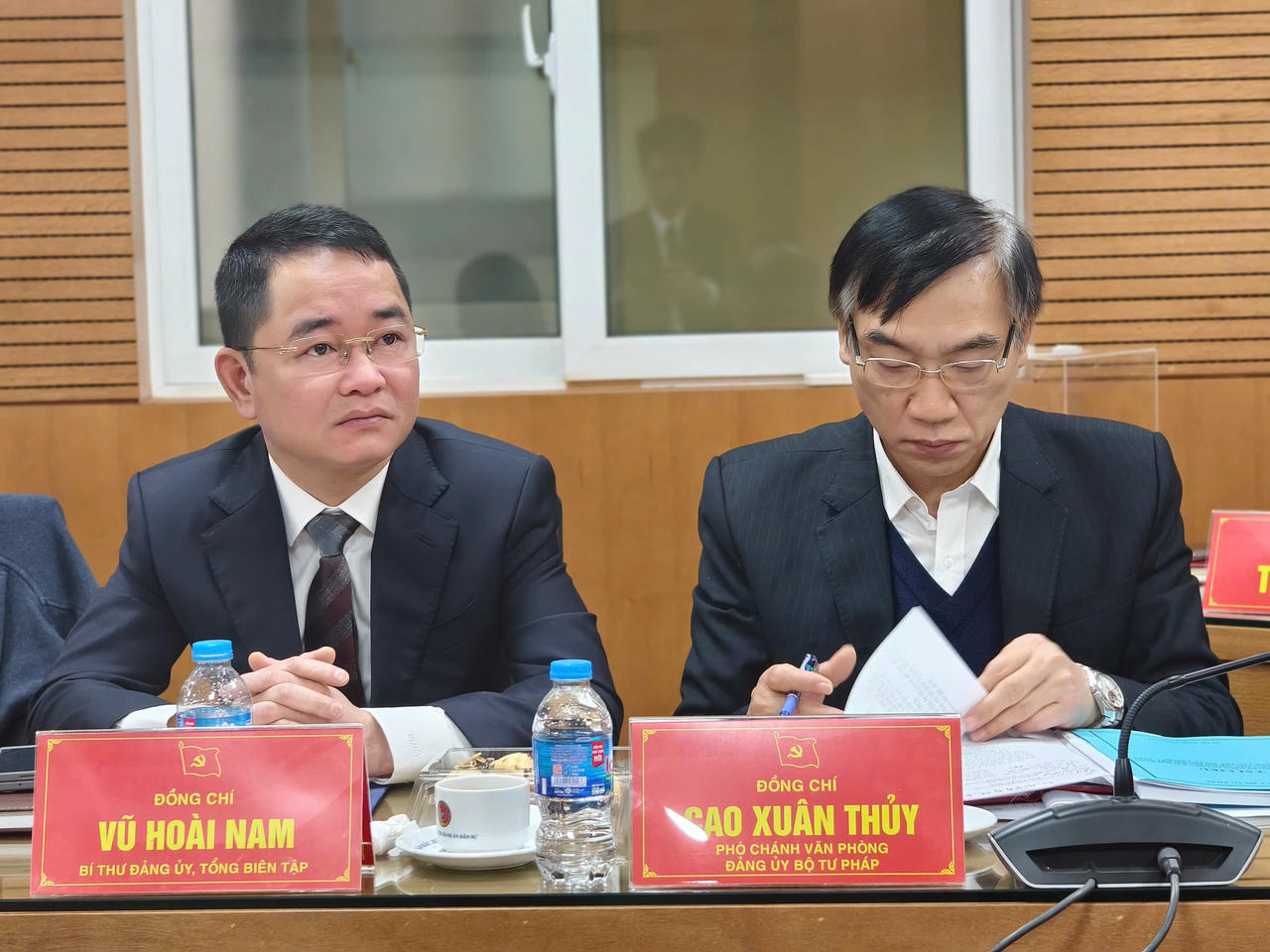 Chi bộ Khối Hành chính Đảng bộ Báo Pháp luật Việt Nam tổ chức thành công Đại hội 2025 – 2027