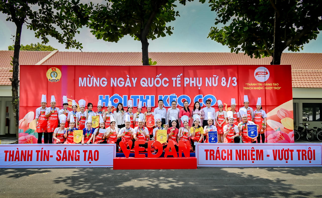 VEDAN Việt Nam tạo cầu nối gắn kết người lao động qua hội thi chào mừng ngày 8/3