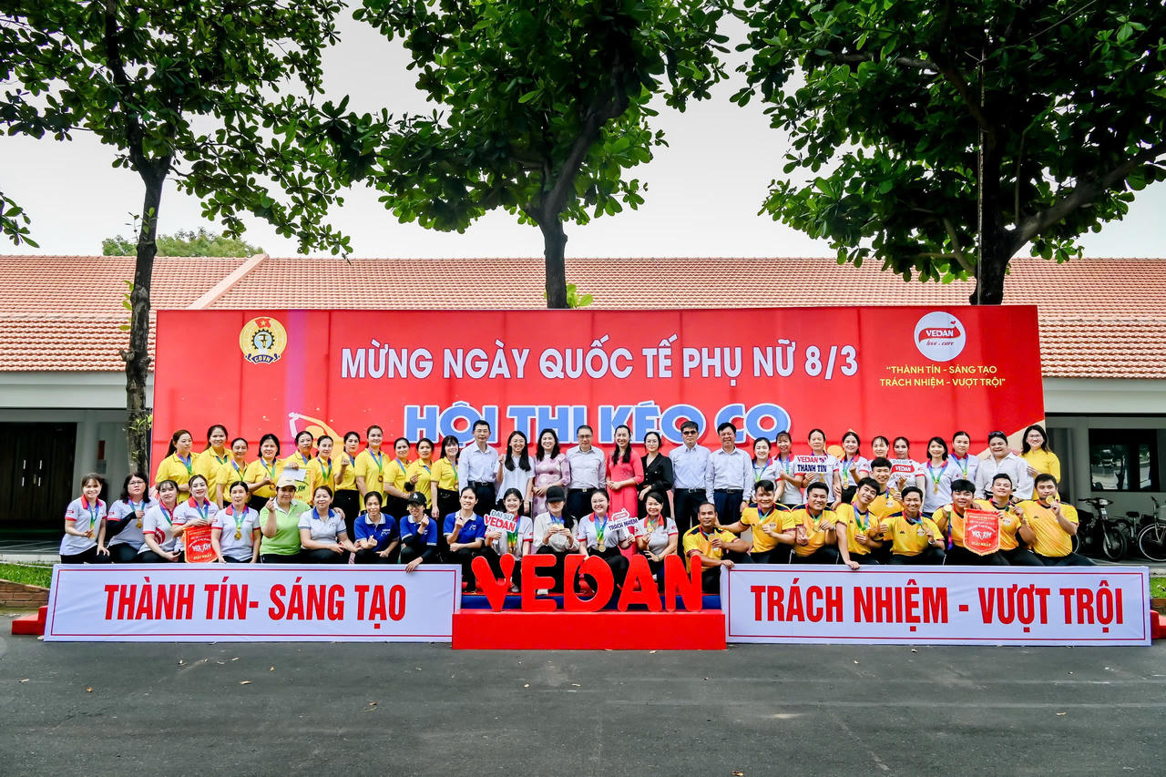 VEDAN Việt Nam tạo cầu nối gắn kết người lao động qua hội thi chào mừng ngày 8/3
