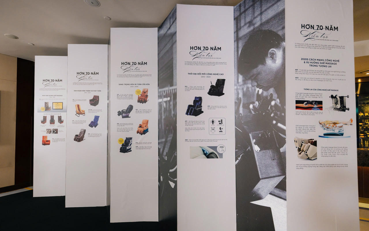 Triển lãm Công nghệ Ghế massage